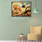 Bird and Squirrel Oil Paint By Numbers Kits Canvas Picture Wall Art DIY Cra