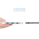 ALLOYSEED CZH-H066 ultrathin 4 Port USB 3.0 Portable Aluminum Hub