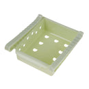 Drawer Refrigerator Storage Box Rack Holder Slide Fridge Organizer(Green)