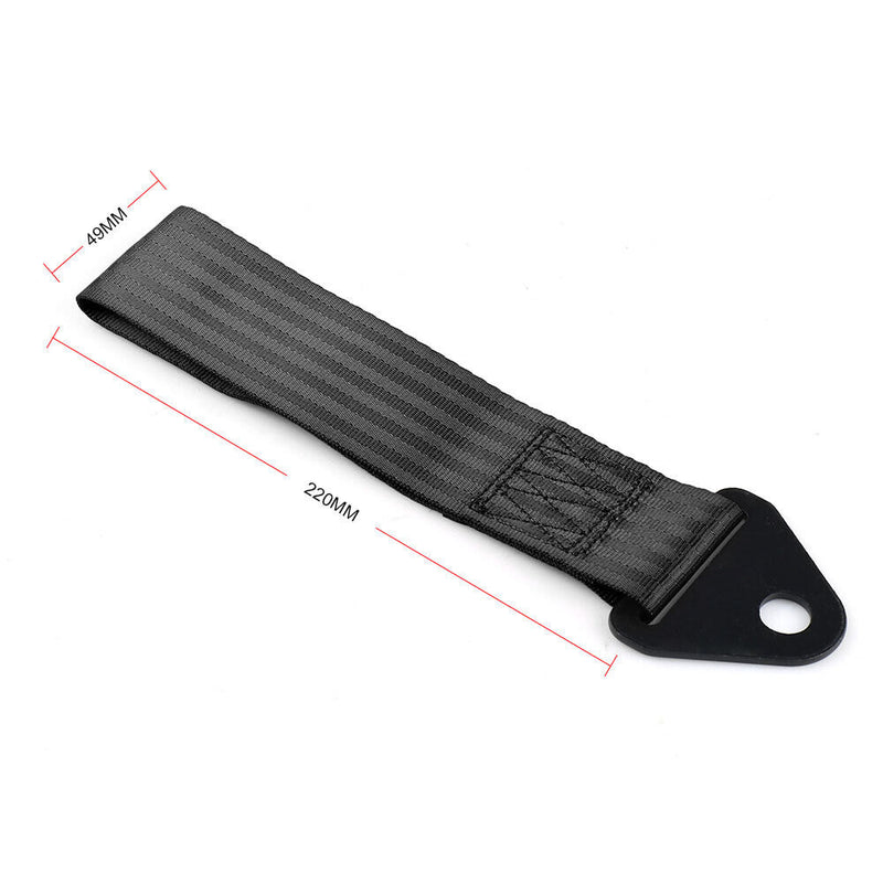 22cm Towing Rope High Strength Nylon Trailer Tow Rope Strap Racing Car Universal