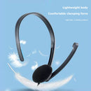 Call Center Headset with Mic Service Headphone Telephone Phone Headset