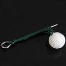 1PC Sport Plastic Practice Golf Ball Putting Green Training Ball with Steel Rope G