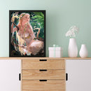 5D DIY Full Round Drill Diamond Paint Fairy Mosaic Rhinestone Drawing Picture