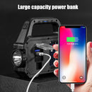 #A LED Electric Torch Non-Slip Waterproof Solar Multifunctional for Outdoor Camp