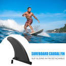 Detachable Nylon Plastic Slide-in Surfboard Fin Stand Up Paddle Board Fins