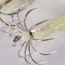 4g Luminous Blowing Squid Fishing Lures Jig Hook Artificial Crankbait Soft