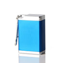 lid Keychain Smoking Ash Tray Ashtray Cigarette Metal Bottle Cigarette Keychain