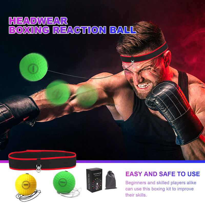 Headband Boxing Ball Improving Speed Reaction & Hand Eye Coordination (02)