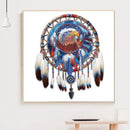 Dreamcatcher 5D DIY Mosaic Rhinestone Picture Full Round Drill Diamond Pain