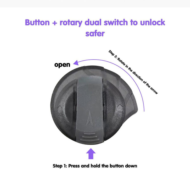 Gas Stove Oven Burner Knob Locks For Protection Children Kitchen Safety`