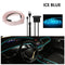 3/5m Car Interior EL Wiring LED Strip Lamp for Auto Party Atmosphere Lighting