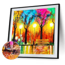 DIY 5D Mosaic Tree Full Drill Round Diamond Painting Kit Rhinestone Drawing