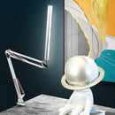 LED Folding Long Arm Eye Protection Reading Study Desk Light (12W White) Newly