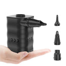 Dual Use Wireless Inflatable Pump Electric Quick Inflator Air Pump w/ 3 Nozzles