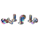 12pcs M5x8mm Disk Brake Bolts T25 Bike Bottle Holder Bolts Screw (Multi) Newly