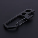 Mountaineering Buckle Tool Pry Key Chain Screwdriver Stainless Steel Bar