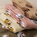 Creative Cute Cartoon Dog Cotton Socks Stockings Middle Tube Socks Female Sox
