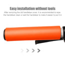 Mountain Bike Handlebar Grips Cover Soft Bicycle Handle Grips Set (Orange) Newly