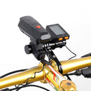 Bike Handlebar Extender Aluminum Alloy Bicycle Bracket Light Holder (Black)