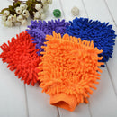 2 Pièces Qualité Microfibre Car Wash Lavage Nettoyage Mitt Gant Polissage Duster