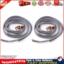2pcs Cargo Tie Down Lash Belt with Buckle Travel Luggage Strap (Orange) Newly