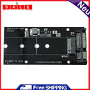 B Important M2 NGFF SSD 2.5" SATA Adapter Converter Card 2230-2280 with Metal