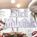 Eid Mubarak Wooden Letter Ornament Islamic Ramadan Decors Supply Dining R6Q6