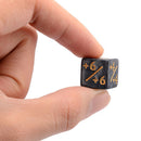#A 10pcs Dice Counters 5 Positive +1 -1 5 Negative Gathering Table Game Funny Di