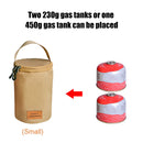Gas Tanks Storage Bag Oxford Cloth Camp Hiking Fuel Protective Case (Small)