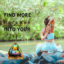 Healing Crystal Orgone Energy Generator Reiki Chakra Protect Home Office Decor