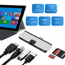 T0504 For Microsoft Surface Pro 7 HUB 4K HDMI-compatible 2 USB 3.0 Type-C R