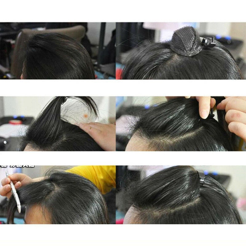 Invisible Hair Pins Fluffy Sponge Clip Inserts Hair Clip Breathable Bangs Mat