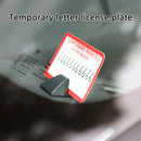 Temporary Parking Card Ticket Holder Home Office Desktop Card Slot Fixed Clip