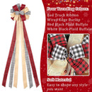 Christmas Tree Topper Bow Topper Farmhouse Christmas Decor Xmas Tree Decor*
