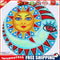 5D Part Special Shaped Drill Luminous Diamond Painting Sun God Art (GT105)