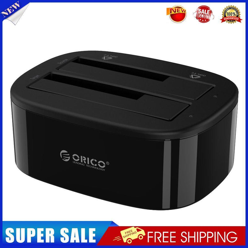 ORICO USB 3.0 to 2.5 3.5 SATA Dual Bay External HDD SSD Docking Station