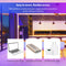 5V LED Lamp Touch Dimmer Brightness Control Light Switch Controller (Black)
