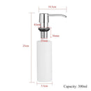 Soap Lotion Bottle Storage Holder Liquid Container Sink Soap Dispenser