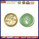 25mm Christmas Wax Sealing Stamp Head DIY Retro Cartoon Envelope Sealing Craft