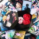 DIY Surprise Explosion Box Creative Hexagon Anniversary Photo D4D7 Album L hot.