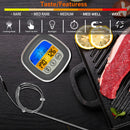 Digital Kitchen Thermometer Meat Food Temperature Measurement Tool (Grey)