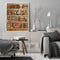 Home Bookshelf Frameless Picture Oil Paint By Numbers Hand Painted Picture