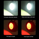 COB LED Mini Flashlight Keychain Camping Waterproof Pocket Clip Work Lights