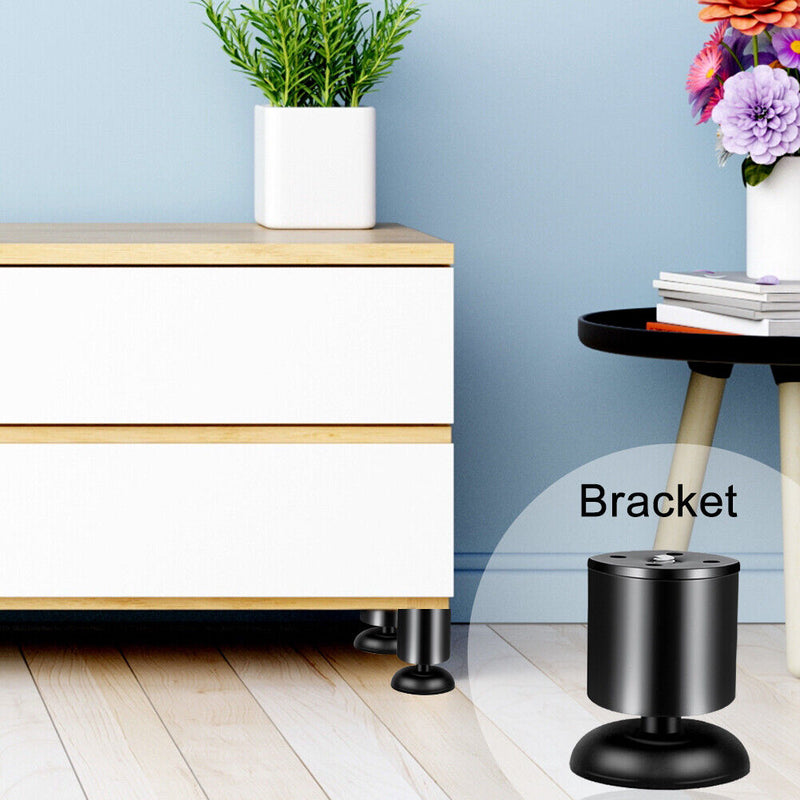 Stainless Steel Adjustable Sofa Foot Cabinet Foot Bed Leg Hardware Home Decor