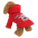 Pet christmas clothes pet dog autumn and winter jacket sweater S