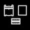 Plastic Cookie Cutting Mold Small Bed Shape Biscuit DIY Sugar Mold Baking U8K6