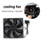 TEUCR Case Cooler 3000RPM Small 4Pin Temperature Control/Large 4Pin Fixed Speed