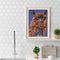 Colored DIY Arts Digital Oil Painting Cute Alpaca No Frame Picture By Numbers