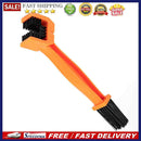 Cycling Cleaning Accessories Orange Chain Brush for Motorcycle Mountain Bik