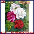 Full Drill 5D DIY Diamond Painting Cartoon Flowers Cross Stitch Mosaic Craft